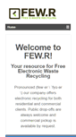 Mobile Screenshot of fewr-corp.com